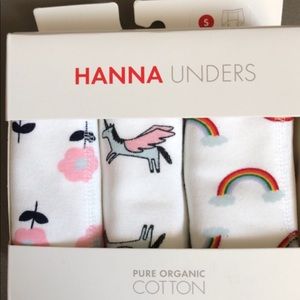 Hanna Andersson girls training unders sz S NWT NEW